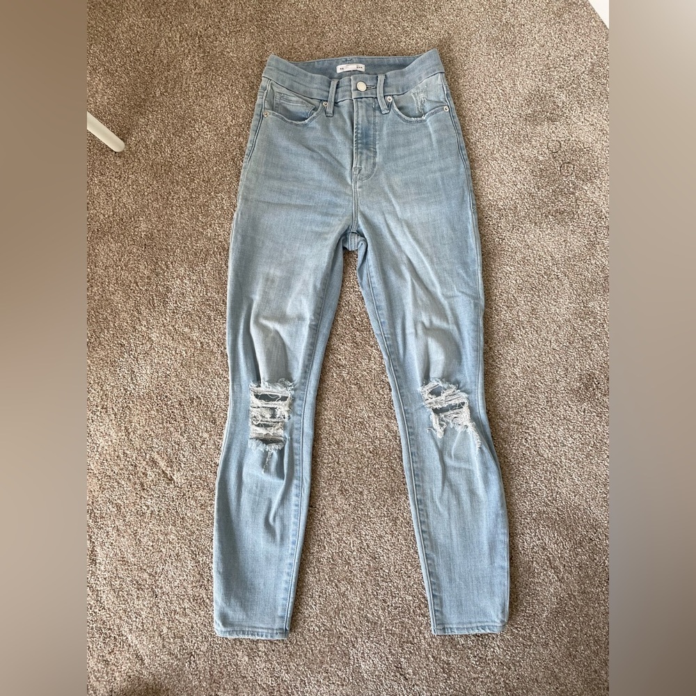 Good American High Waisted Skinny Jeans
